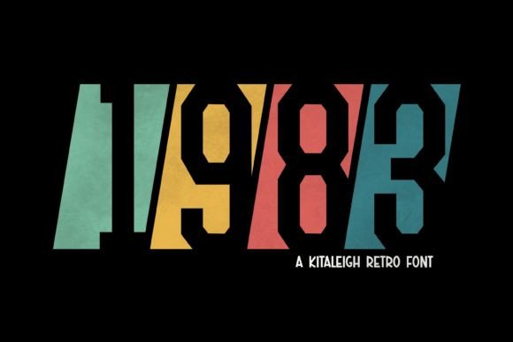 1983: A Nostalgic Display Font