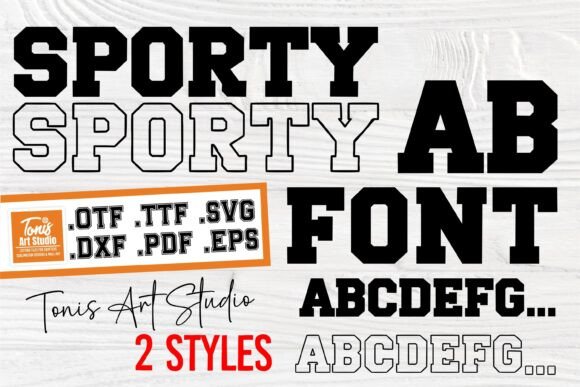 Ab Sporty Font for Creative Projects