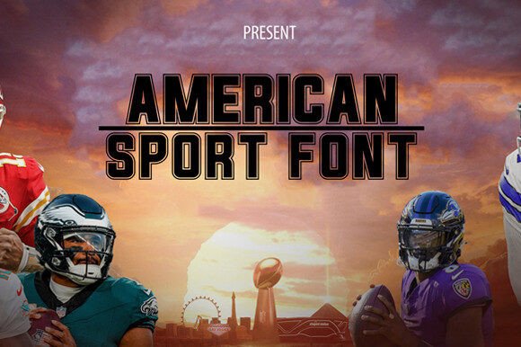 American Sport Font for Bold Design