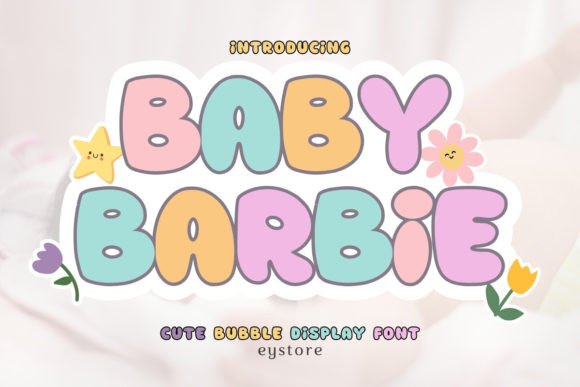 Baby Barbie Font for Web Design