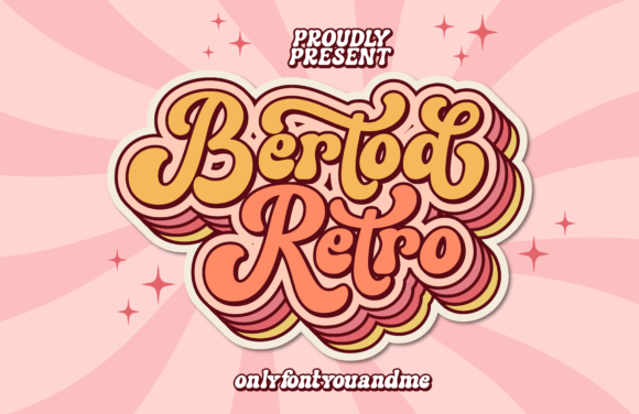 Bertod Retro Font for Web Design
