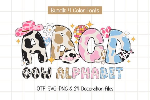Cow Alphabet Font Review