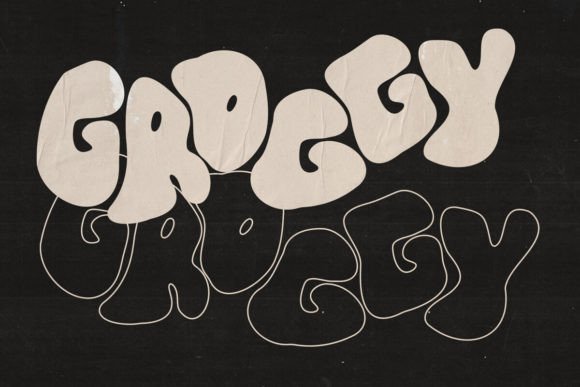 Groggy Font: A Creative Display Choice