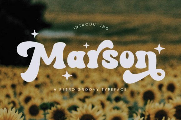 Marson: A Retro Display Font for Modern Branding