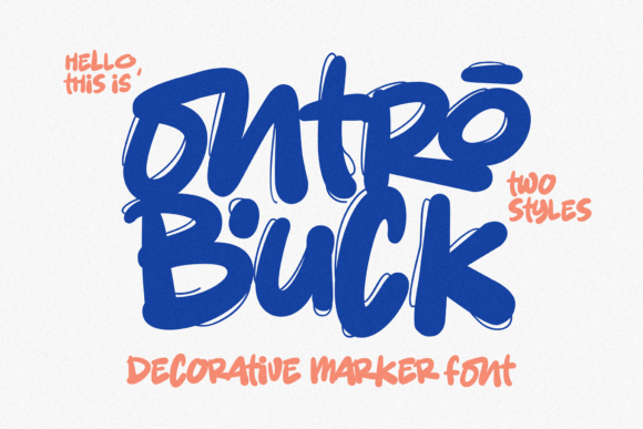 Ontro Buck Font for Bold Branding