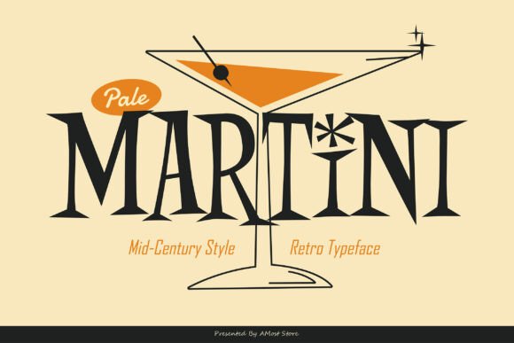 Pale Martini Font for Web Design