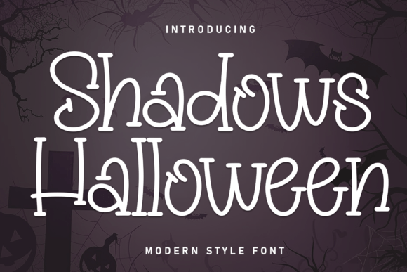 Shadows Halloween Font