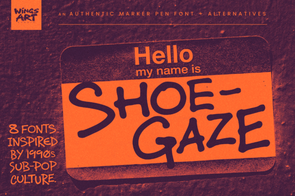 Shoegaze Font for Bold Branding