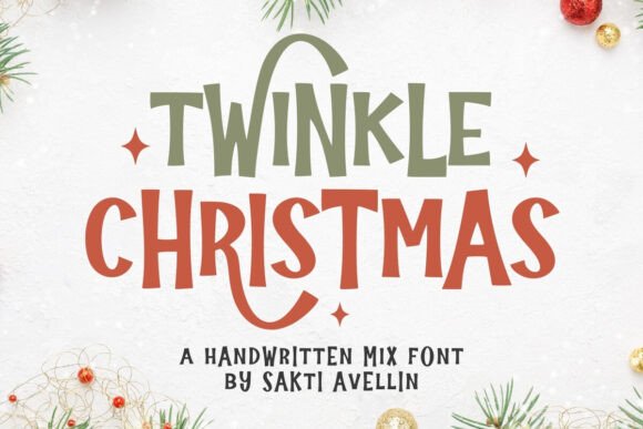 Twinkle Christmas Font