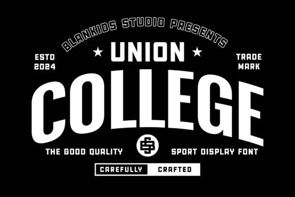 Union College Font for Creative Projects
