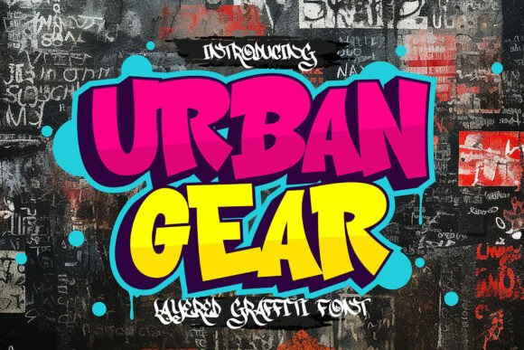 Urban Gear Font for Bold Branding