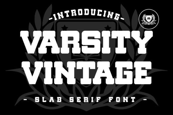 Varsity Vintage Font for Creative Projects