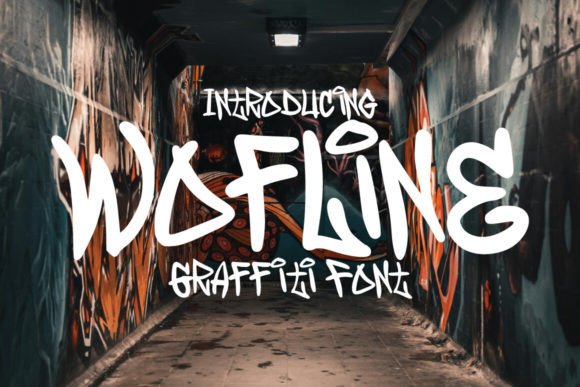 Wofline Graffiti Font