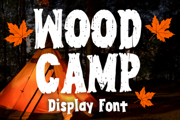 Wood Camp Font for Creative Campaigns